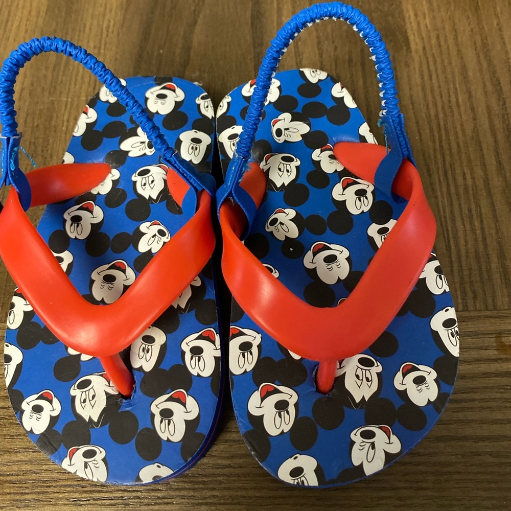 Baby toddler mickey mouse sandals